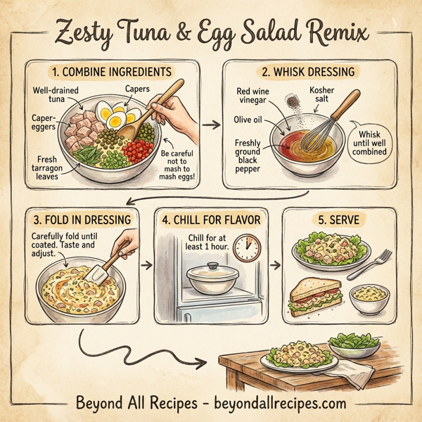 Zesty Tuna & Egg Salad Remix instructions