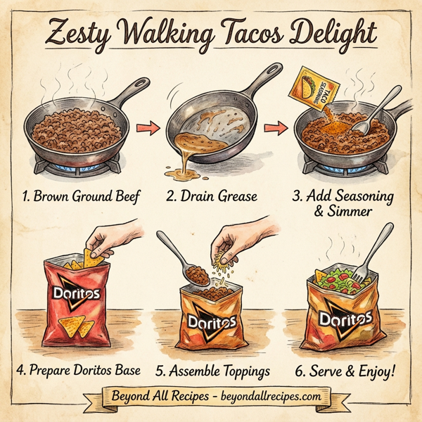 Zesty Walking Tacos Delight instructions