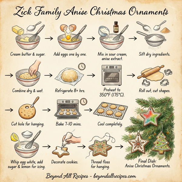 Zick Family Anise Christmas Ornaments instructions