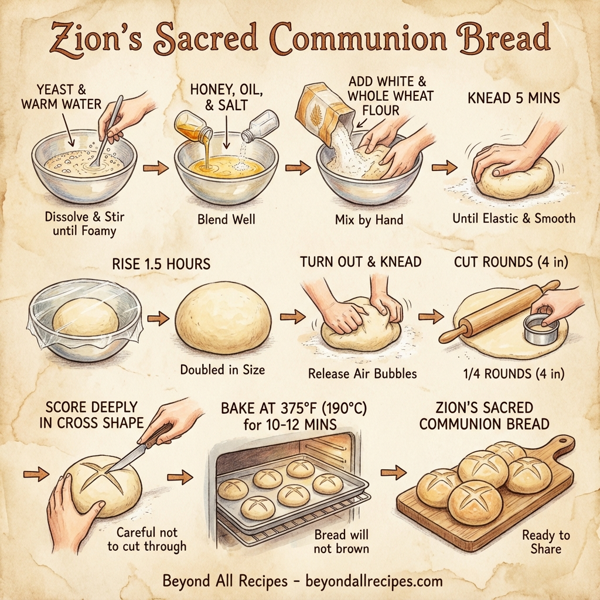 Zion's Sacred Communion Bread instructions